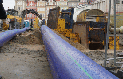 Rury PE/PE RC w&nbsp;Smart City: Klucz do&nbsp;nowoczesnych sieci wodnych, kanalizacyjnych i&nbsp;gazowych